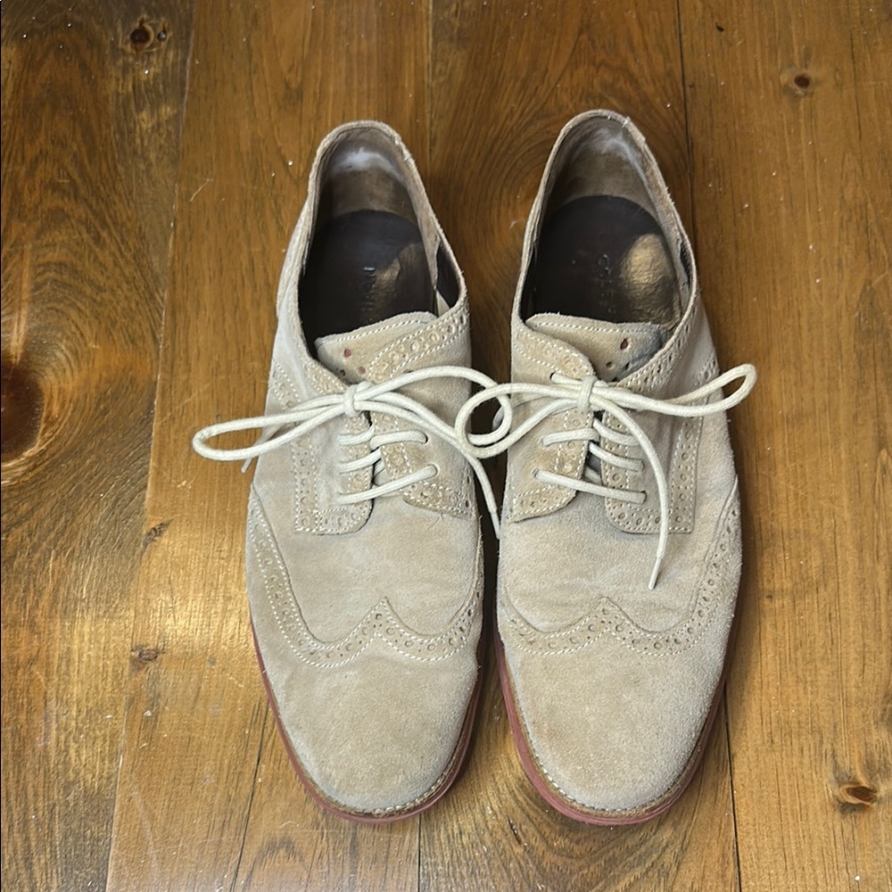 Cole Haan Men's Lunargrand Wingtip Suede